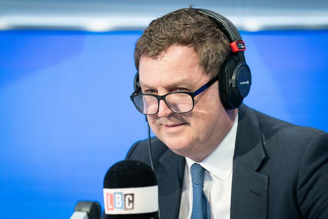 Mel Stride phone-in on LBC