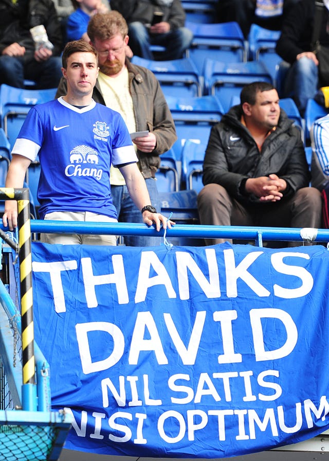 David Moyes could be set for a return to Goodison Park
