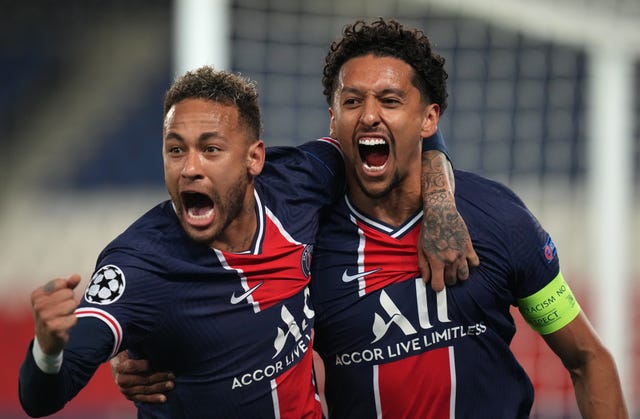 Neymar (left) is likely to be the key man for PSG