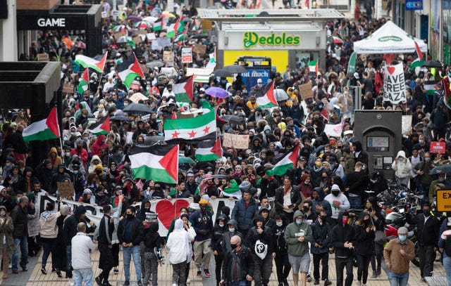 Palestine solidarity march – Bristol