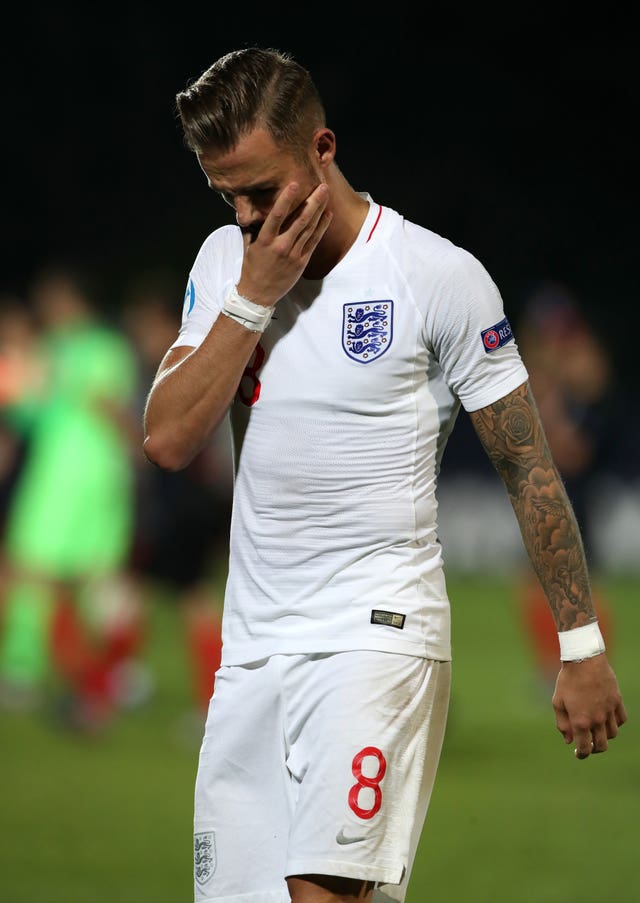 Maddison withdrew from the England squad through illness