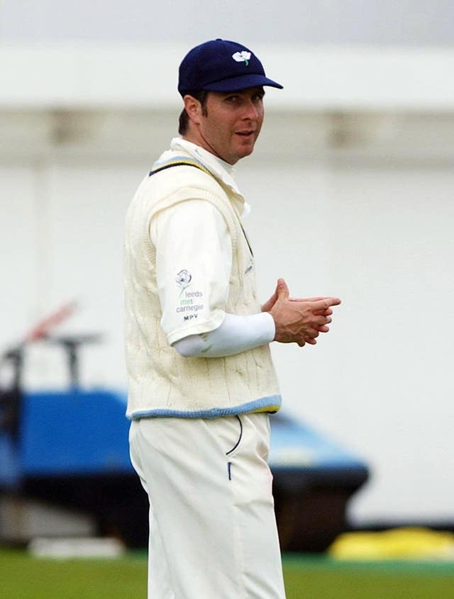 Michael Vaughan used to play for Yorkshire