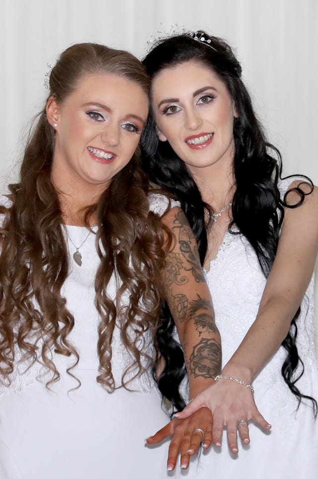 Couple ‘living The Dream After Tying The Knot In Ni S First Same Sex