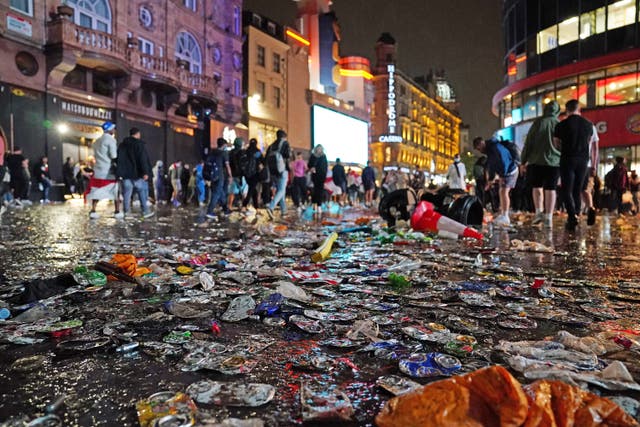 Italy v England aftermath