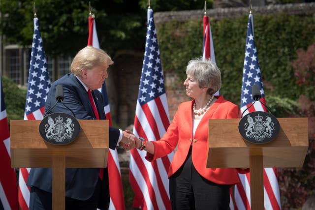 Donald Trump visit to UK