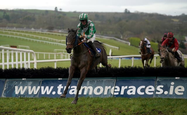 Ardera Ru ridden by Shane O’Callaghan goes on to win The Tramore Medical Clinic Handicap Hurdle during Savills New Years Chase Day at Waterford and Tramore Racecourse 