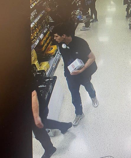 Lee Johnston in a Cookstown supermarket on Saturday