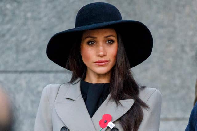 It was her first time attending an Anzac Day event (Toby Melville/PA) (Tolga Akmen/PA)