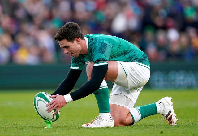 Joey Carbery, pictured, will deputise for Johnny Sexton