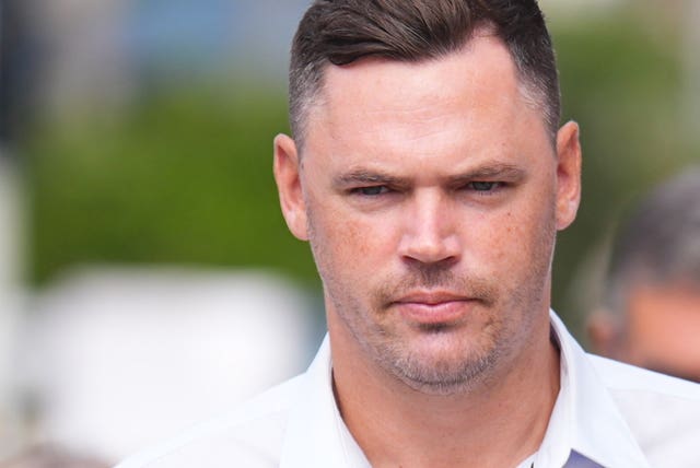 Joshua Foster arriving at Paphos District Court