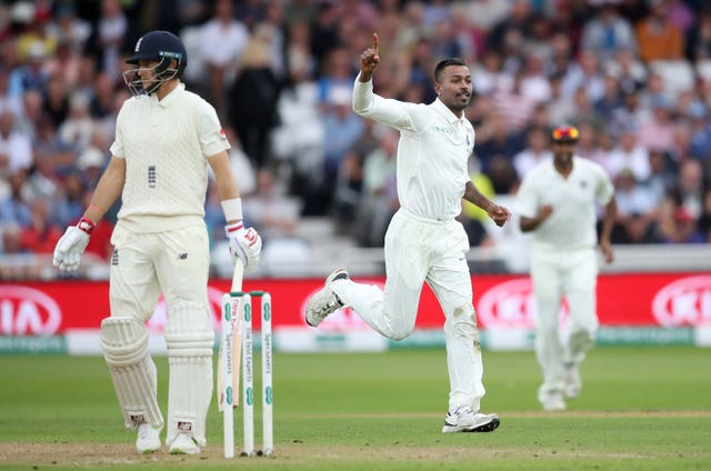 Hardik Pandya enjoyed a successful day with the ball 