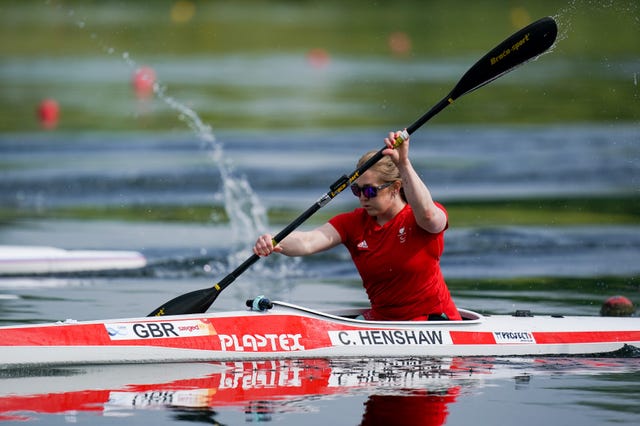 Charlotte Henshaw switched from swimming to canoeing following Rio 2016