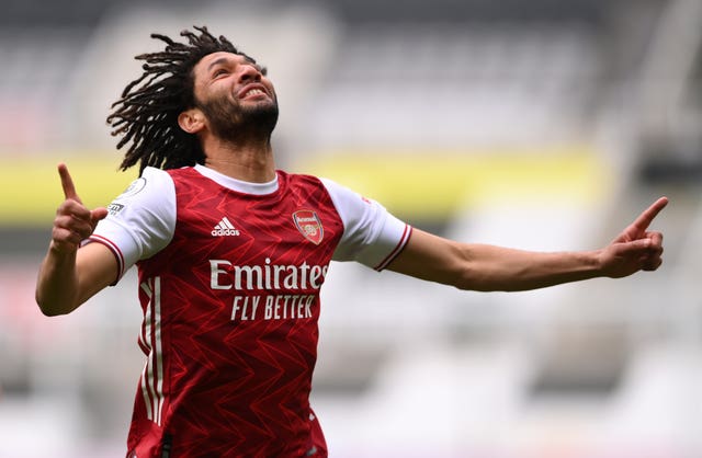 Mohamed Elneny opened the scoring