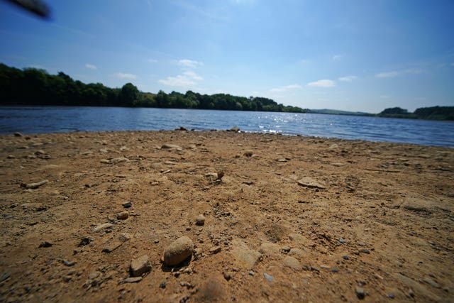 Wayoh Reservoir in Edgworth, Lancashire on June 8