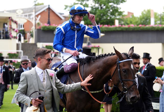 Clifford Lee aboard Venetian Sun at Royal Ascot