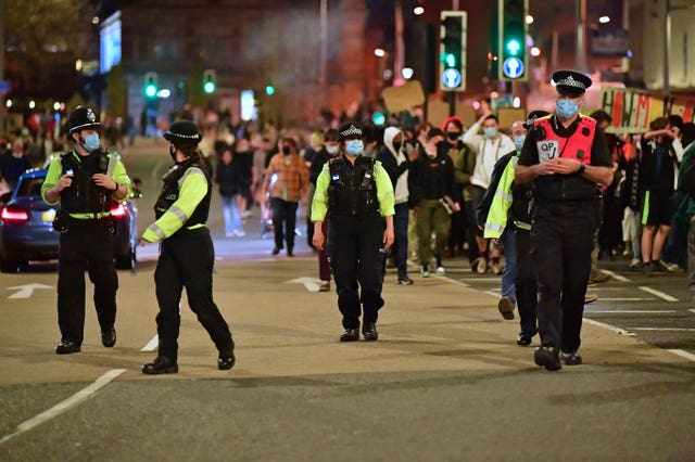 ‘Kill The Bill’ protest – Bristol