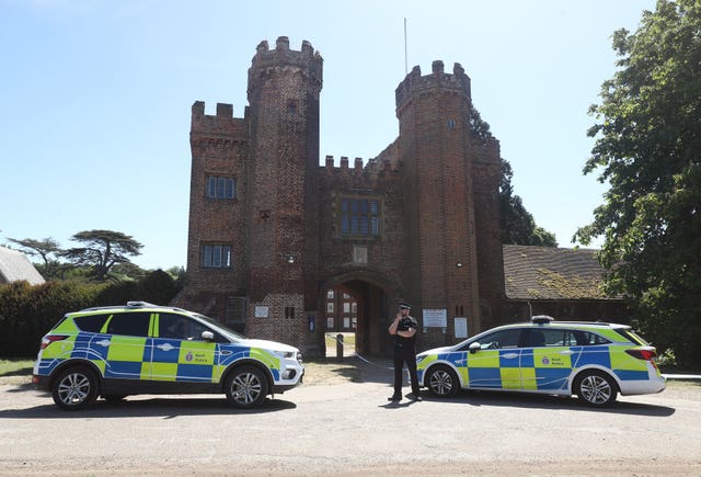 Lullingstone Castle death