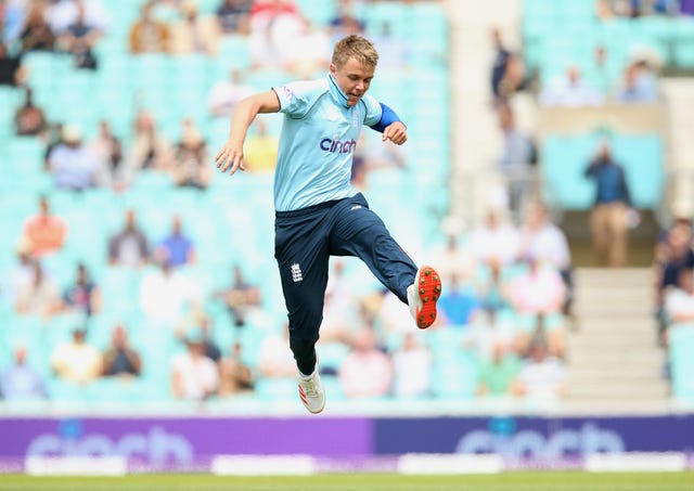 Sam Curran is one of five left-arm seamers in England's squad to face the Netherlands (Nigel French/PA)