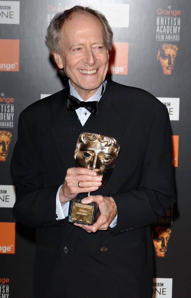 Composer John Barry