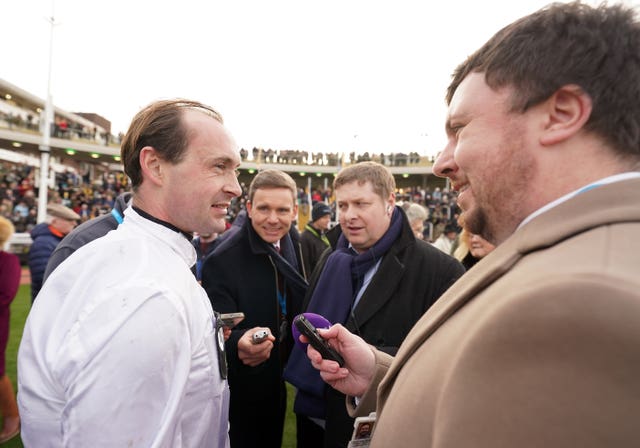 Nico de Boinville debriefs the press