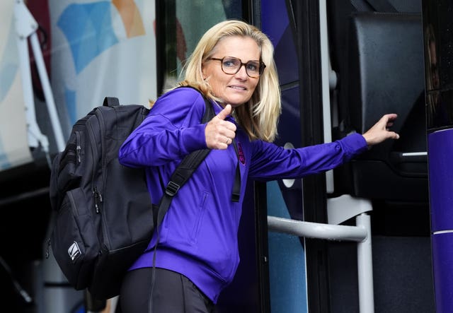 England Leaving Team Hotel – UEFA Women’s Euro 2025 – Monday July 28th