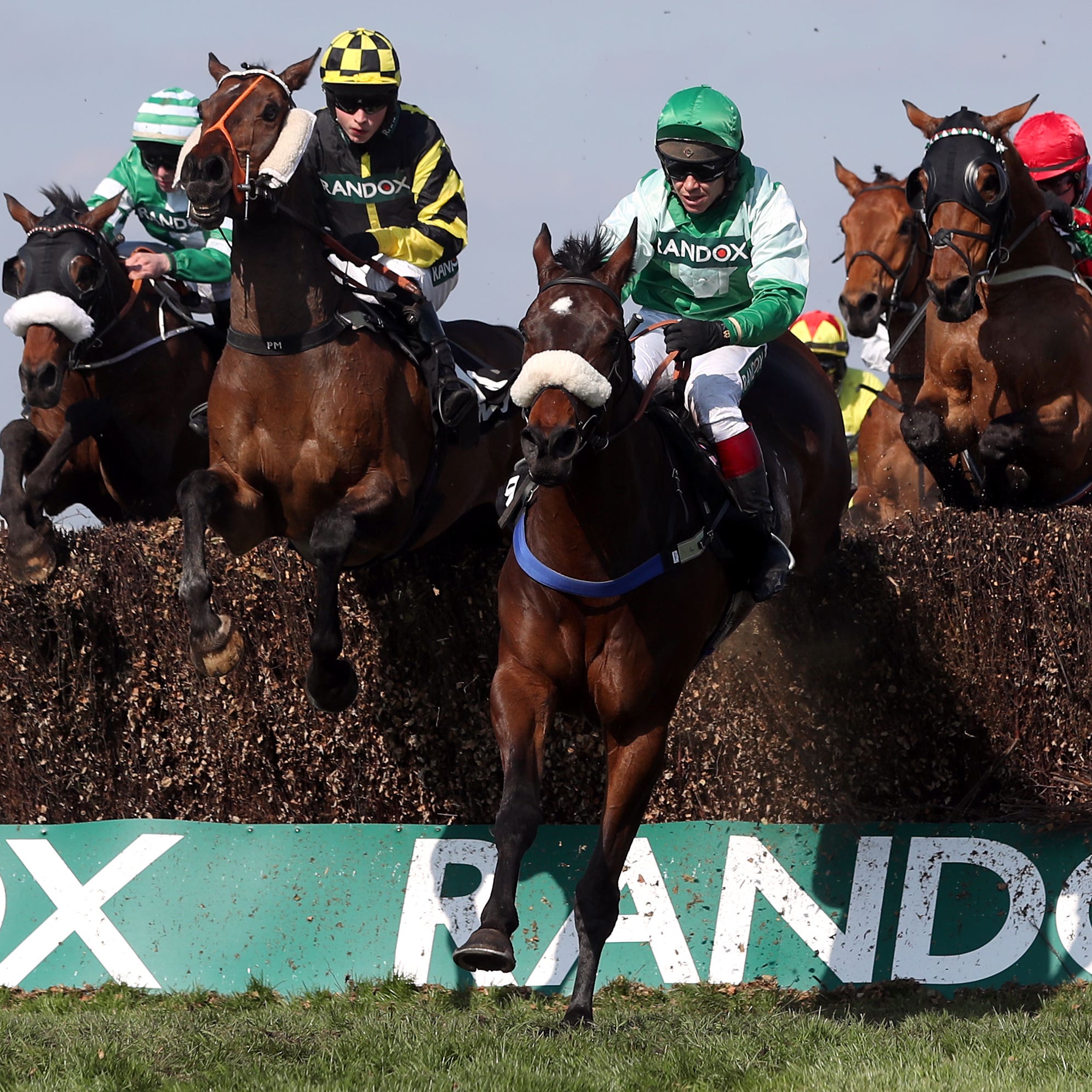 Thomas Patrick winning at the Grand National meeting