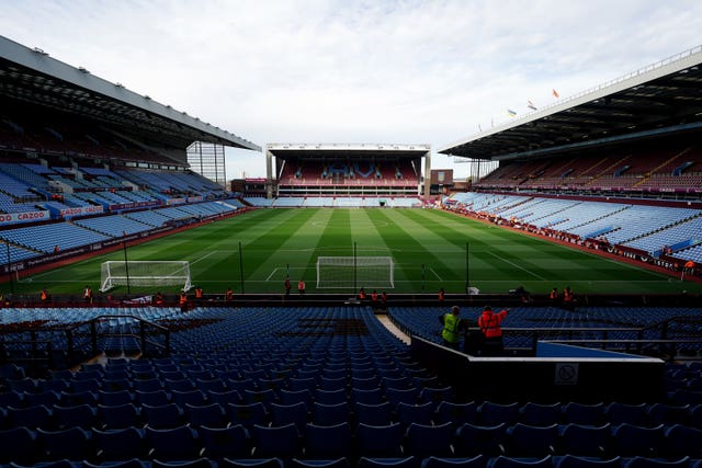 Villa Park is on the venues shortlist