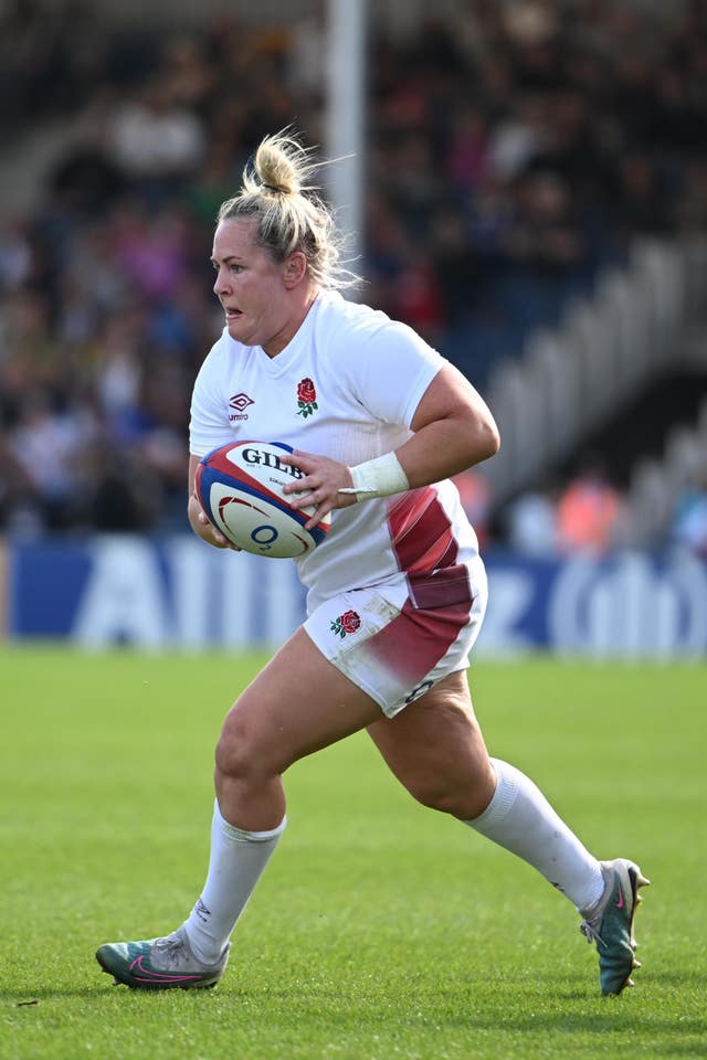 England captain Marlie Packer has been picked on the bench against Scotland