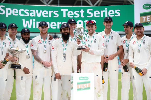 Joe Root's England defeated India 4-1 in the Specsavers Test series (Adam Davy/PA)