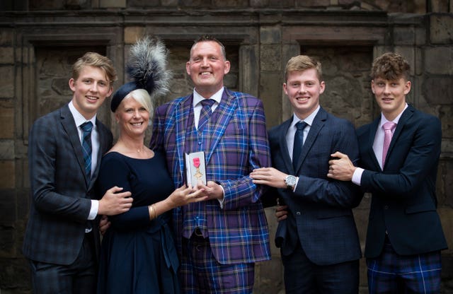 Investitures at Palace of Holyroodhouse