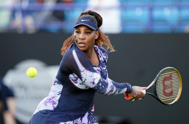 Serena Williams has been happy with her form in Eastbourne 