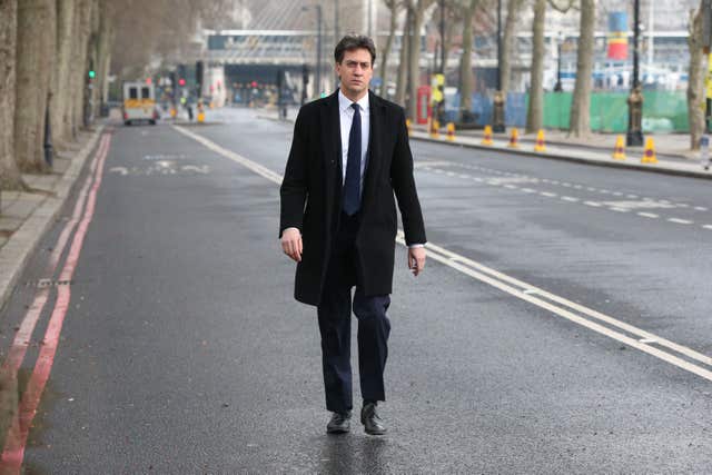 Ed Miliband will be the most high-profile politician joining the commission (Jonathan Brady/PA)