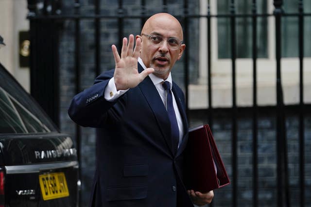 Education Secretary Nadhim Zahawi (Aaron Chown/PA)