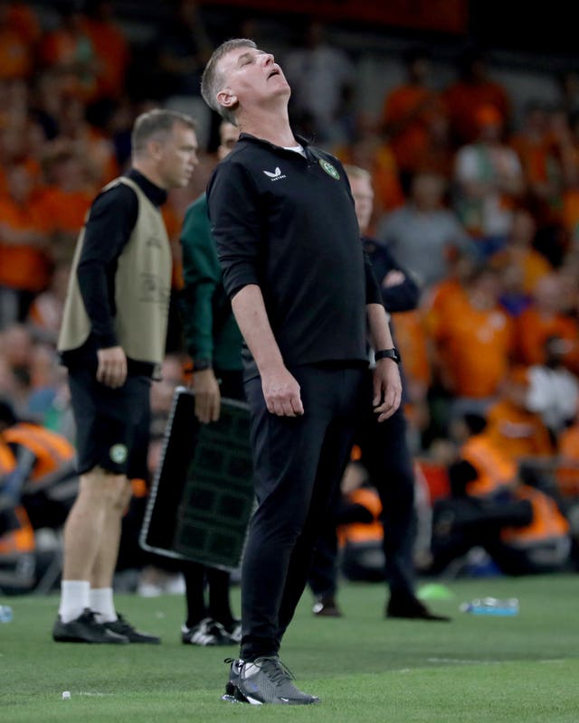 Republic of Ireland manager Stephen Kenny is under pressure after a difficult qualifying campaign