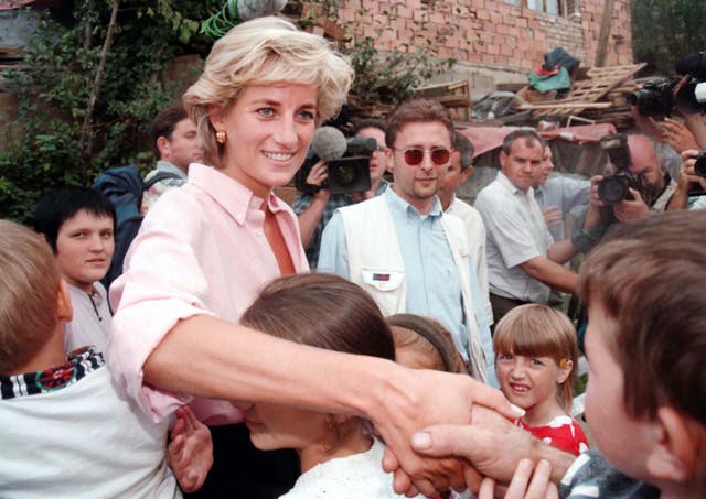 Diana in Sarajevo 