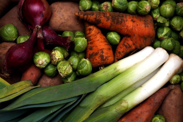 File photo of fresh vegetables