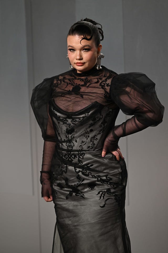 Lola Young at the Vanity Fair Oscar party held at Los Angeles County Museum of Art in Beverly Hills