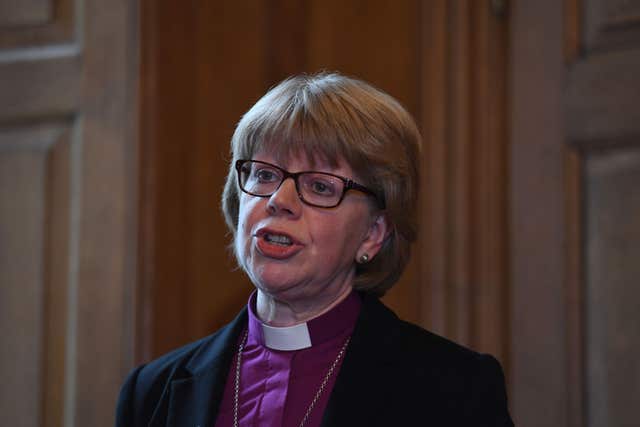 Bishop of London Dame Sarah Mullally said the importance of in-person events cannot be underestimated (Stefan Rousseau/PA)