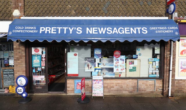 East Beach Post Office and Candy Store in Selsey, West Sussex 