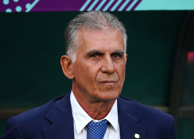 Iran are managed by Carlos Queiroz