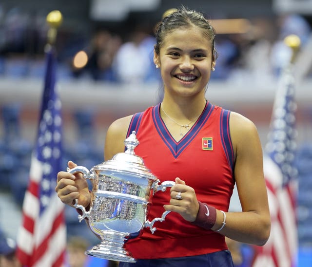 Emma Raducanu shocked the sporting world at the US Open 