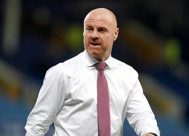 Burnley manager Sean Dyche