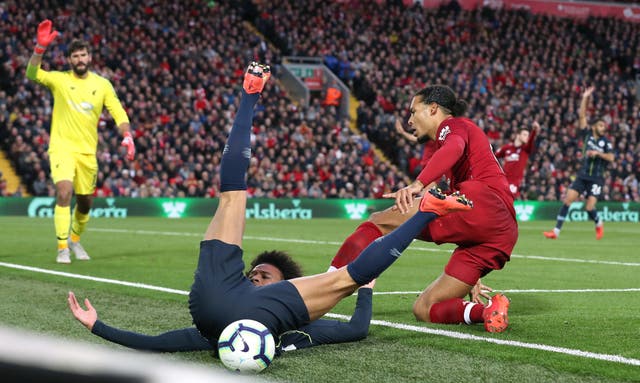 Liverpool 0 - 0 Manchester City: Riyad Mahrez misses penalty as Manchester City spurn chance to win at Liverpool
