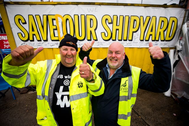 Harland and Wolff shipyard saved