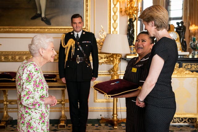 Audience at Windsor Castle