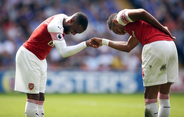 The partnership between Alexandre Lacazette and Pierre-Emerick Aubameyang has been a bright spot in a disappointing season for Arsenal