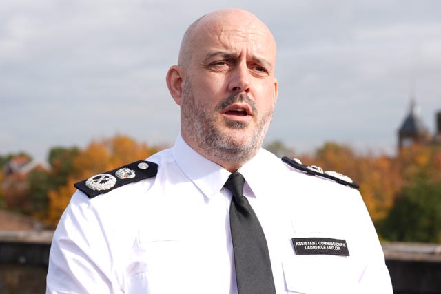 Assistant Commissioner Laurence Taylor