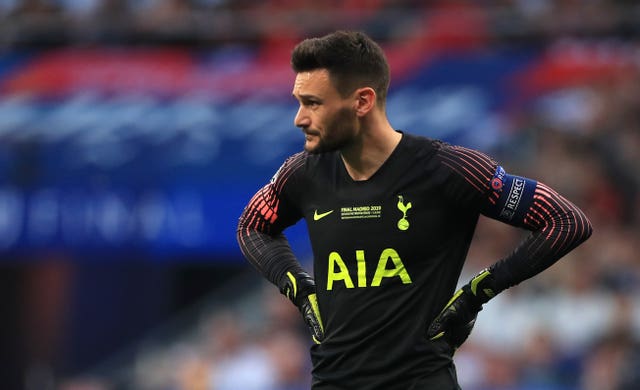 Hugo Lloris captained Tottenham in the Champions League final