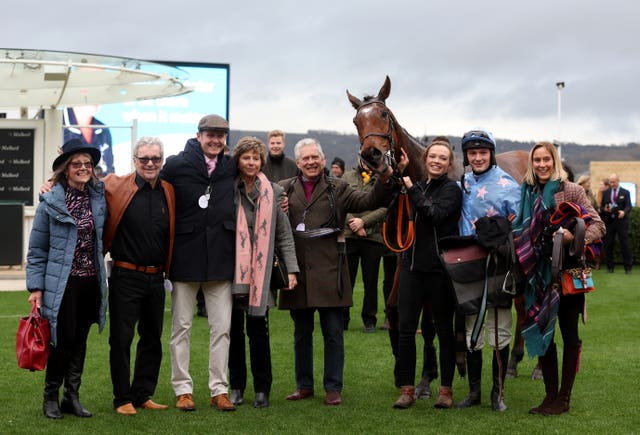 The Cannock Park team at Cheltenham in November