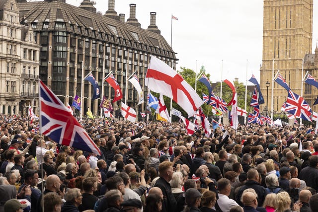 London protests